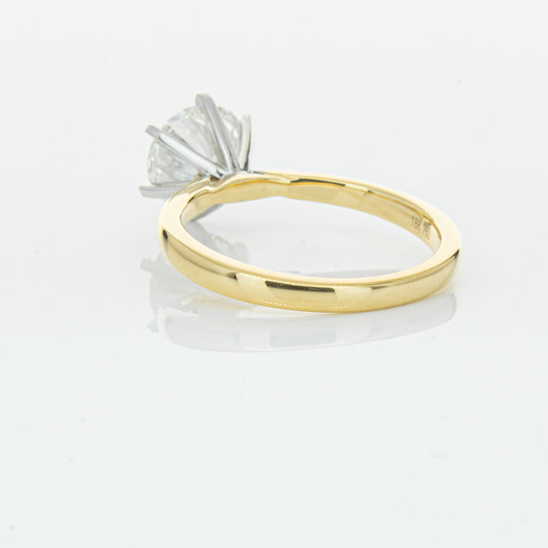 18ct Yellow Gold 2.01ct Diamond Capri Ring-Ring-Walker & Hall