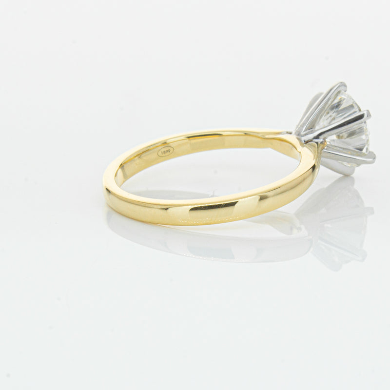 18ct Yellow Gold 2.01ct Diamond Capri Ring-Ring-Walker & Hall