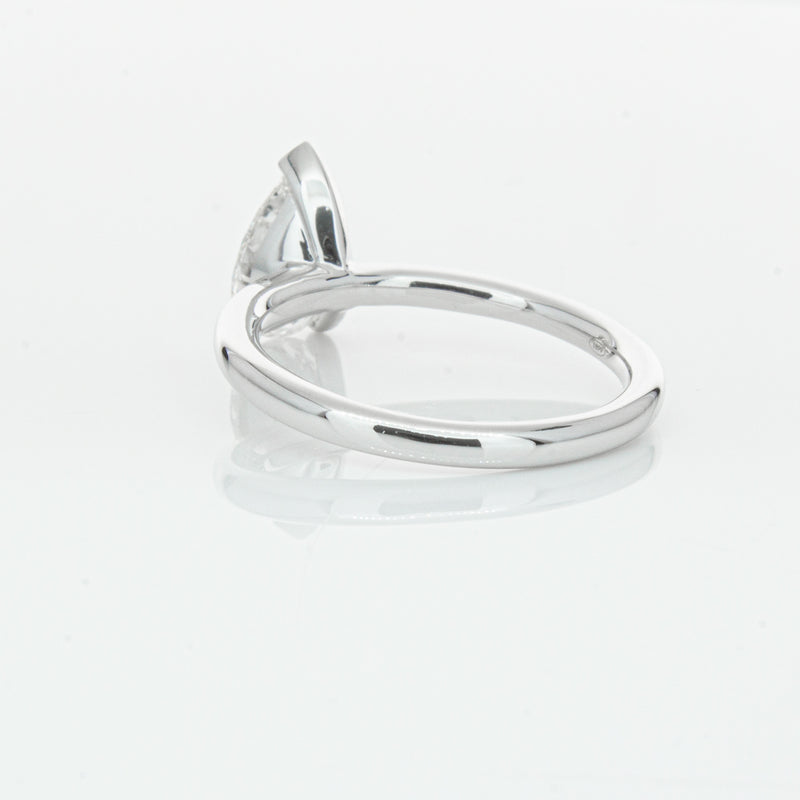 18ct White Gold 1.51ct Pear Cut Diamond Melba Ring-Ring-Walker & Hall