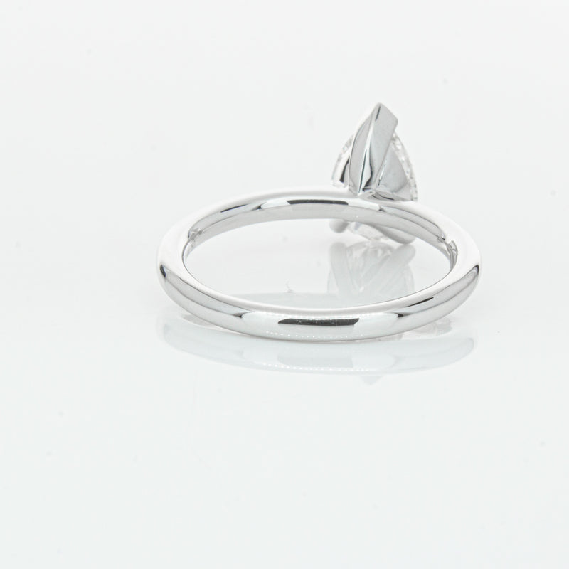 18ct White Gold 1.51ct Pear Cut Diamond Melba Ring-Ring-Walker & Hall