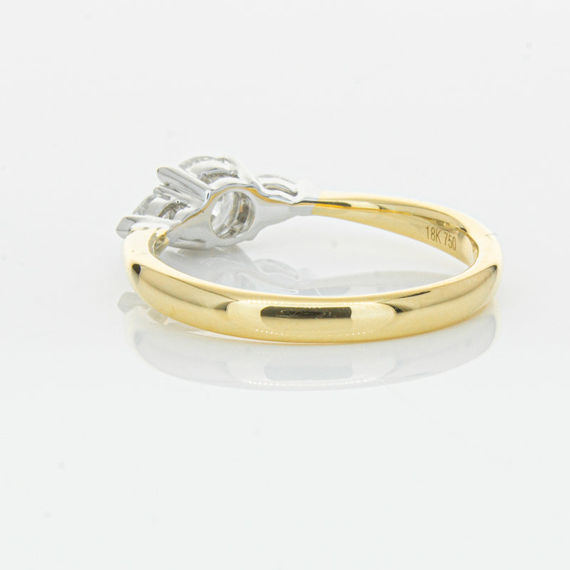 18ct Yellow Gold .52ct Diamond Ayla Ring-Ring-Walker & Hall