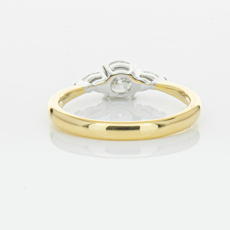 18ct Yellow Gold .52ct Diamond Ayla Ring-Ring-Walker & Hall