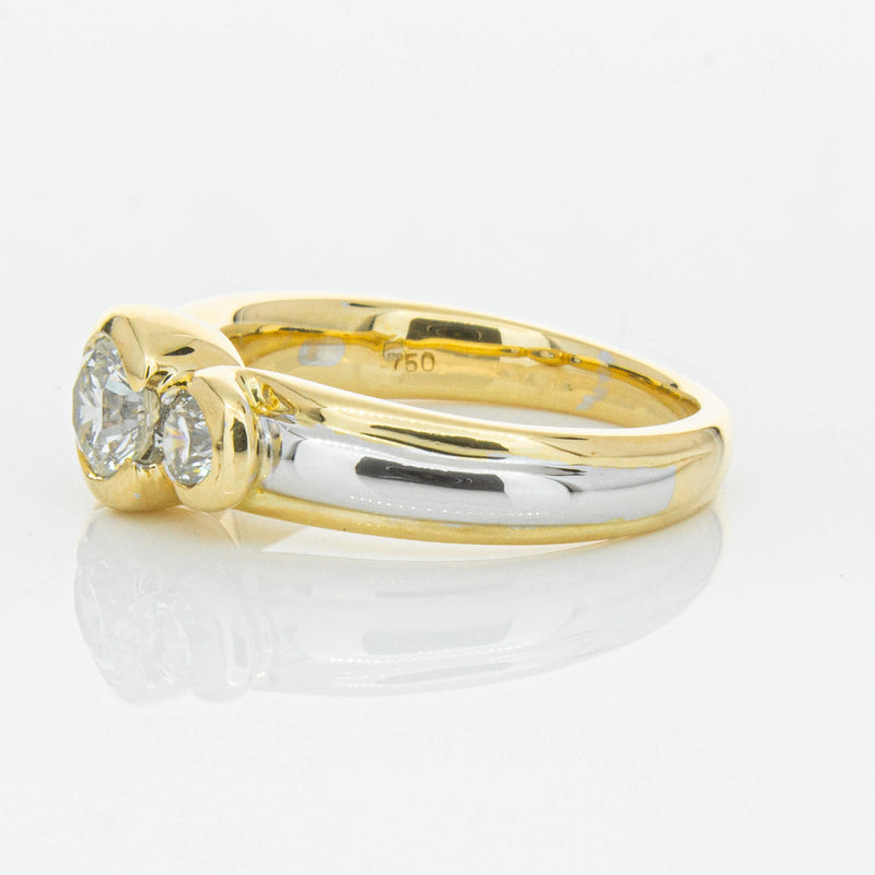 Deja Vu 18ct Yellow & White Gold .50ct Diamond Ring-Ring-Walker & Hall