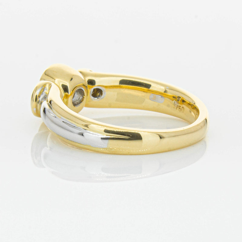 Deja Vu 18ct Yellow & White Gold .50ct Diamond Ring-Ring-Walker & Hall