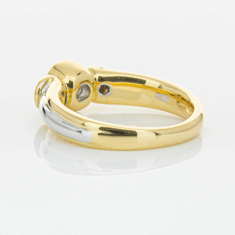 Deja Vu 18ct Yellow & White Gold .50ct Diamond Ring-Ring-Walker & Hall