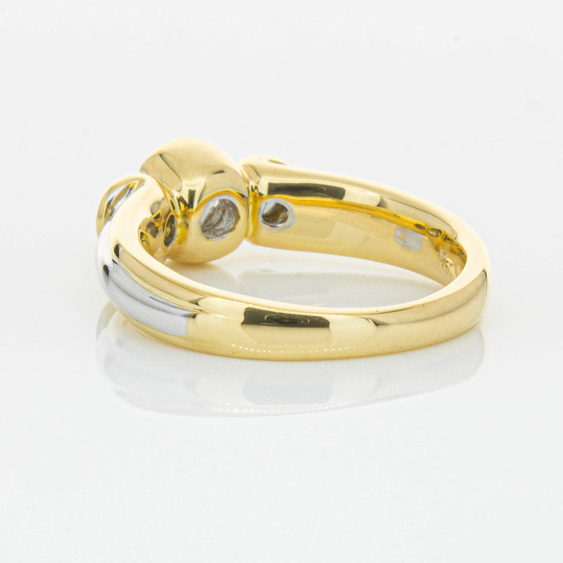 Deja Vu 18ct Yellow & White Gold .50ct Diamond Ring-Ring-Walker & Hall