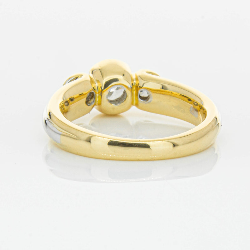 Deja Vu 18ct Yellow & White Gold .50ct Diamond Ring-Ring-Walker & Hall