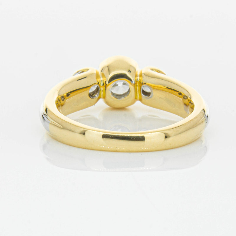 Deja Vu 18ct Yellow & White Gold .50ct Diamond Ring-Ring-Walker & Hall