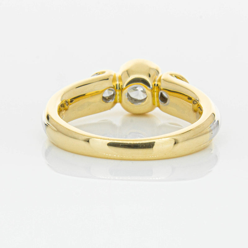 Deja Vu 18ct Yellow & White Gold .50ct Diamond Ring-Ring-Walker & Hall