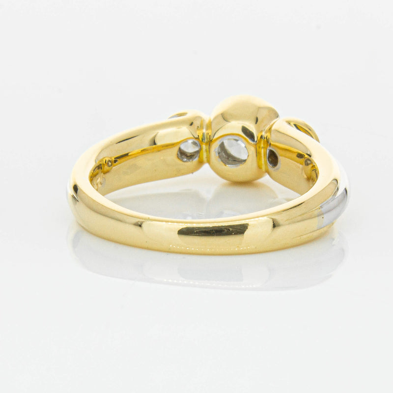 Deja Vu 18ct Yellow & White Gold .50ct Diamond Ring-Ring-Walker & Hall