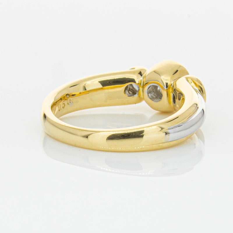 Deja Vu 18ct Yellow & White Gold .50ct Diamond Ring-Ring-Walker & Hall