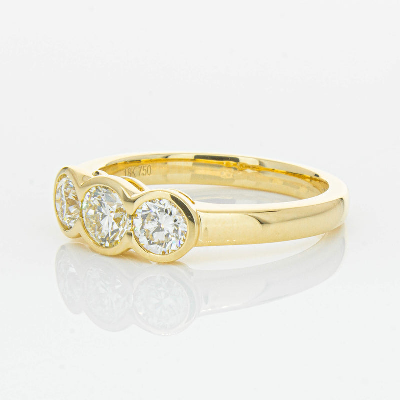 18ct Yellow Gold 1.00ct Reclaimed Diamond Natalia Ring-Ring-Walker & Hall