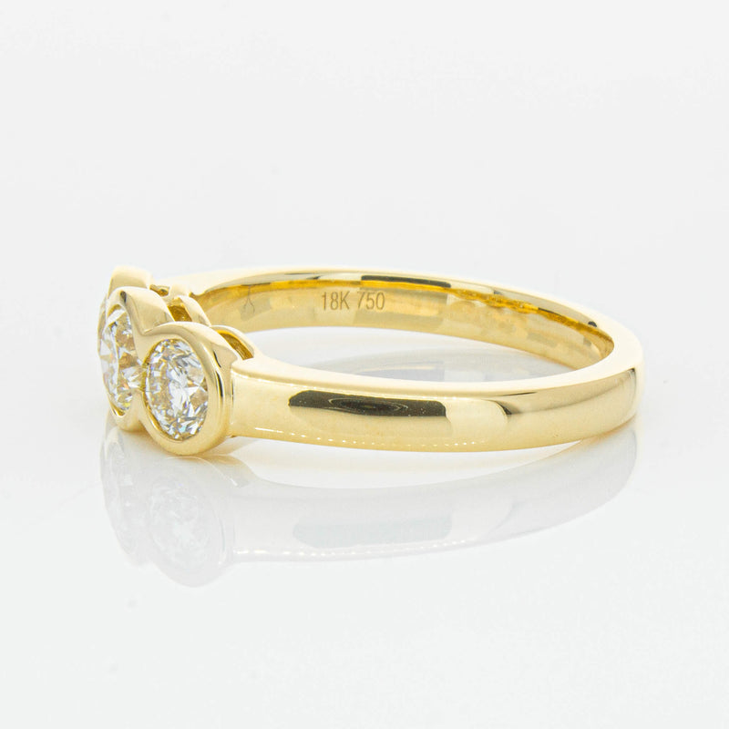 18ct Yellow Gold 1.00ct Reclaimed Diamond Natalia Ring-Ring-Walker & Hall