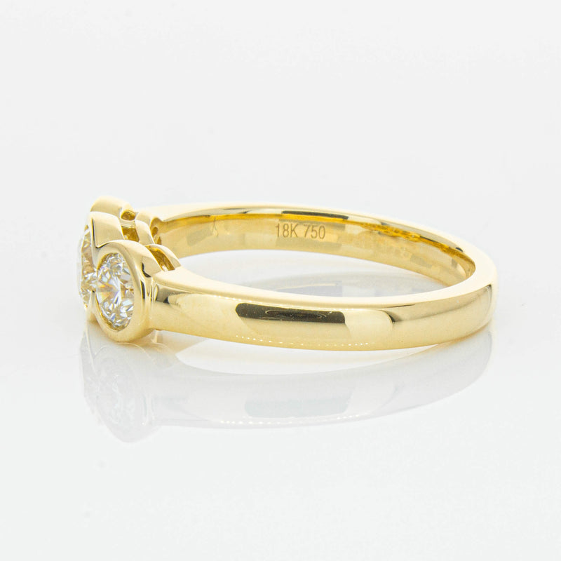 18ct Yellow Gold 1.00ct Reclaimed Diamond Natalia Ring-Ring-Walker & Hall