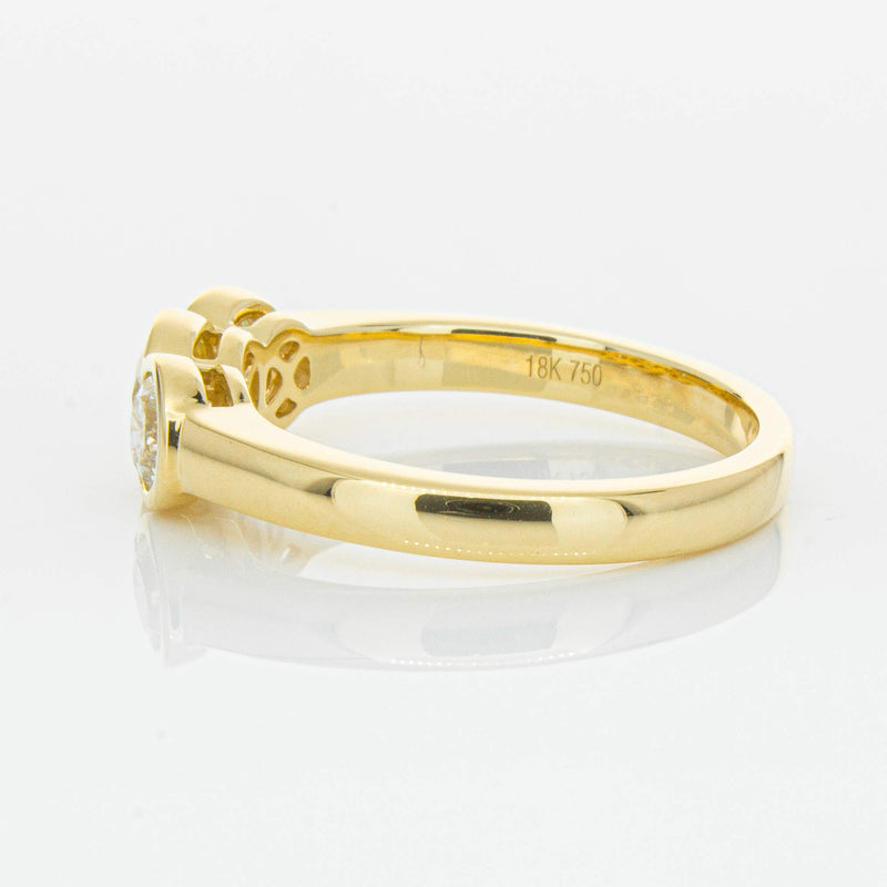 18ct Yellow Gold 1.00ct Reclaimed Diamond Natalia Ring-Ring-Walker & Hall