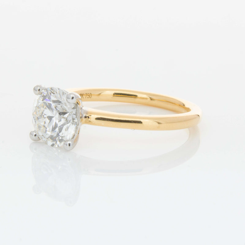 18ct Yellow Gold 1.70ct Diamond Melba Ring-Ring-Walker & Hall