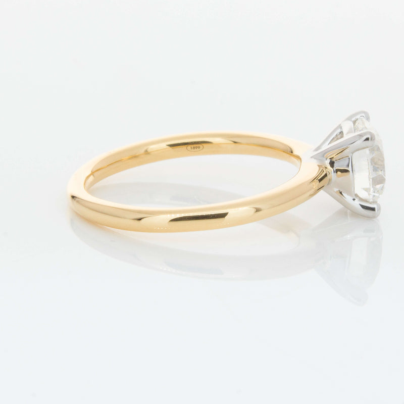 18ct Yellow Gold 1.70ct Diamond Melba Ring-Ring-Walker & Hall