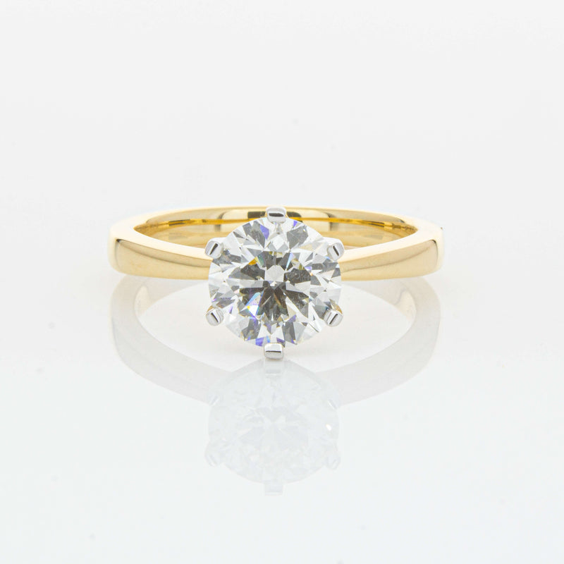 18ct Yellow Gold 1.60ct Diamond Nova Ring-Ring-Walker & Hall