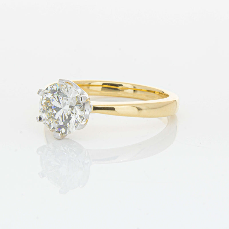 18ct Yellow Gold 1.60ct Diamond Nova Ring-Ring-Walker & Hall