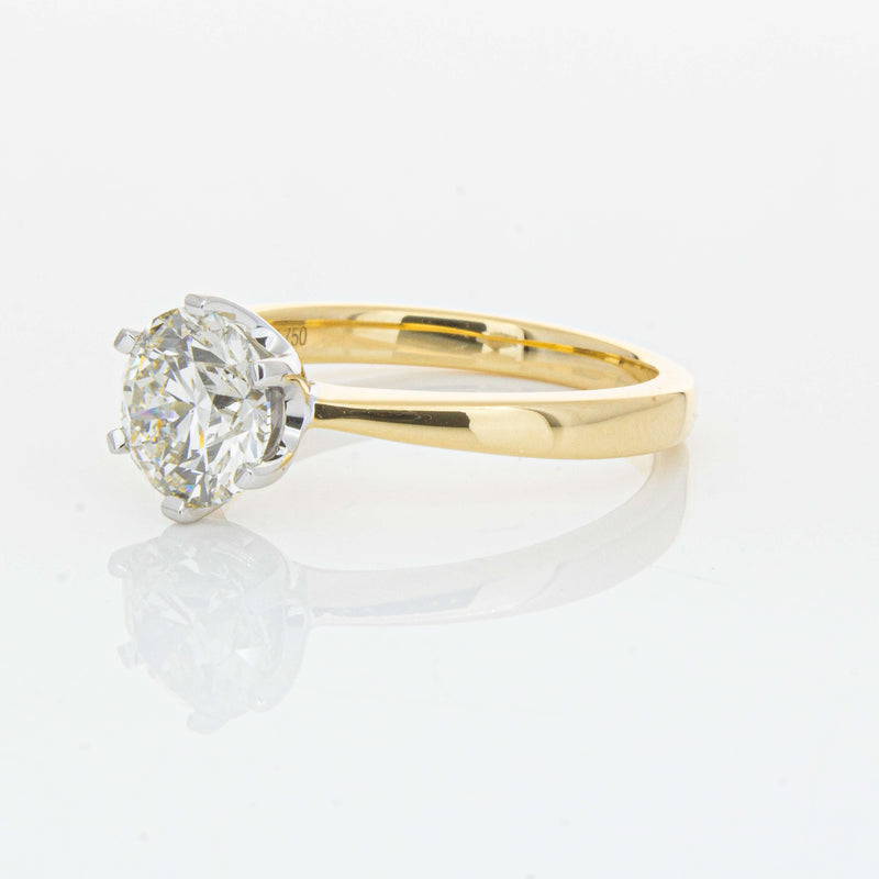 18ct Yellow Gold 1.60ct Diamond Nova Ring-Ring-Walker & Hall