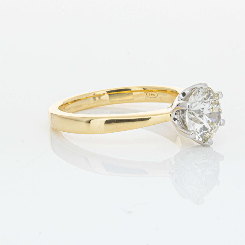 18ct Yellow Gold 1.60ct Diamond Nova Ring-Ring-Walker & Hall
