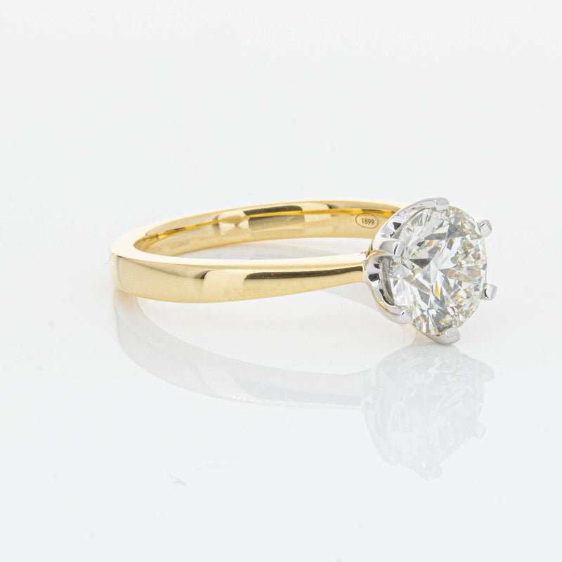 18ct Yellow Gold 1.60ct Diamond Nova Ring-Ring-Walker & Hall