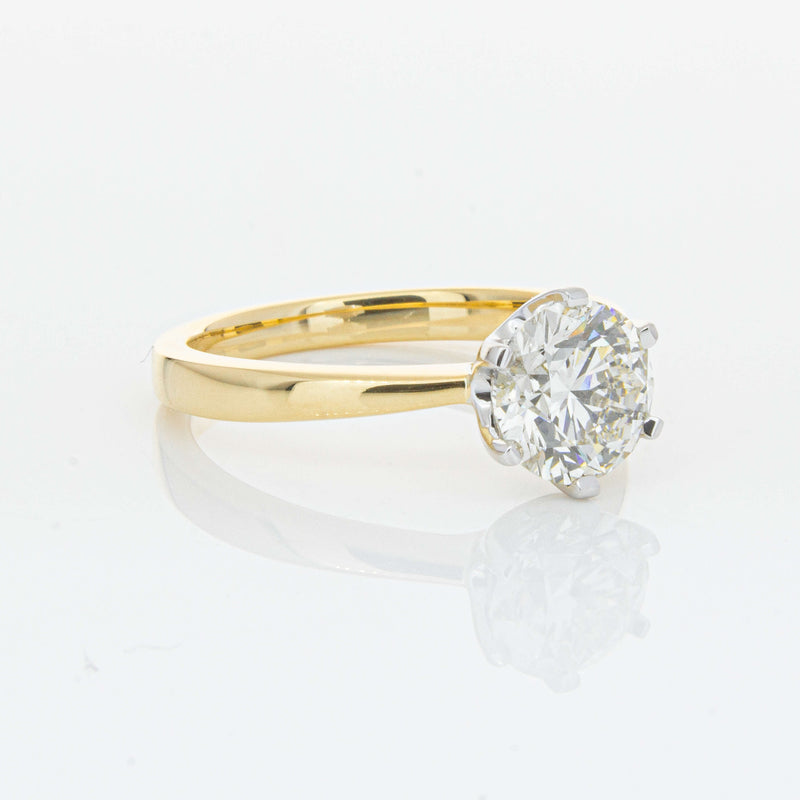 18ct Yellow Gold 1.60ct Diamond Nova Ring-Ring-Walker & Hall