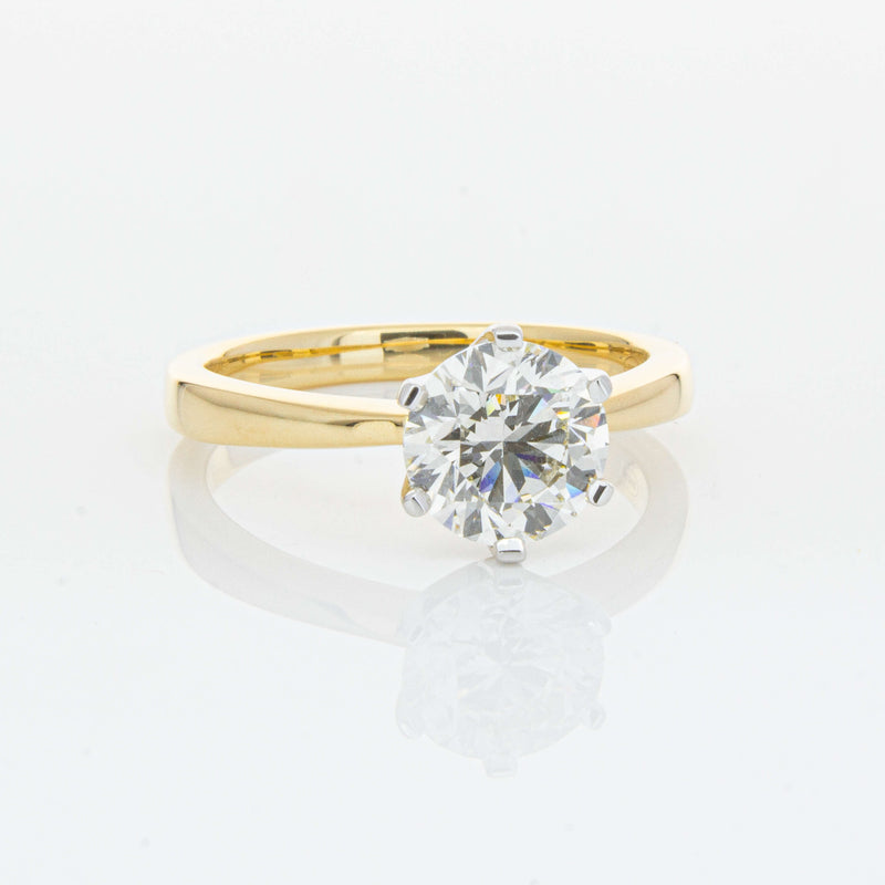 18ct Yellow Gold 1.60ct Diamond Nova Ring-Ring-Walker & Hall