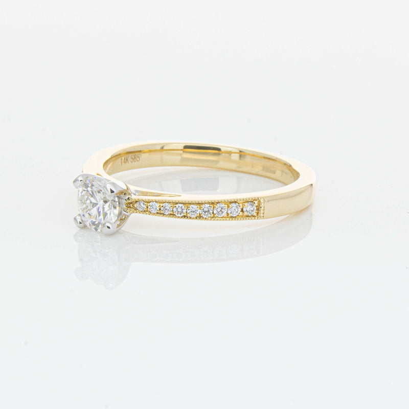 14ct Yellow Gold .40ct Diamond Helena Ring-Ring-Walker & Hall