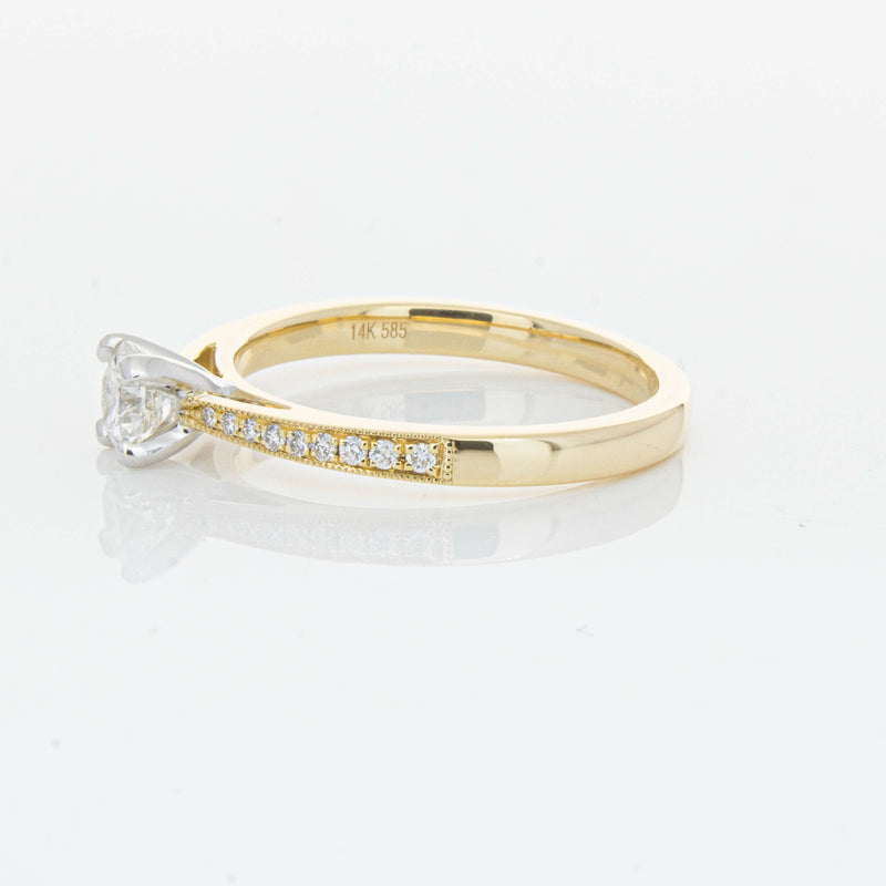 14ct Yellow Gold .40ct Diamond Helena Ring-Ring-Walker & Hall