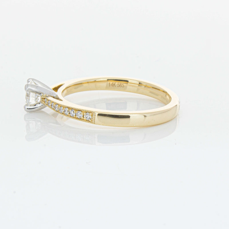 14ct Yellow Gold .40ct Diamond Helena Ring-Ring-Walker & Hall