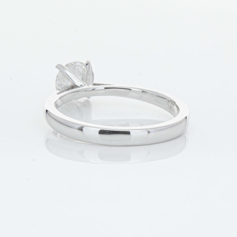 14ct White Gold 1.00ct Diamond Luna Ring-Ring-Walker & Hall