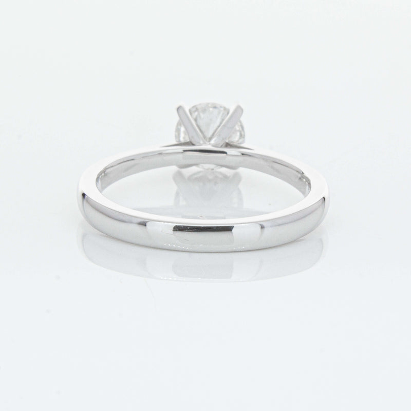 14ct White Gold 1.00ct Diamond Luna Ring-Ring-Walker & Hall