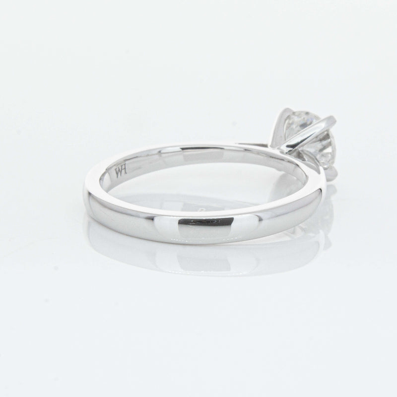 14ct White Gold 1.00ct Diamond Luna Ring-Ring-Walker & Hall