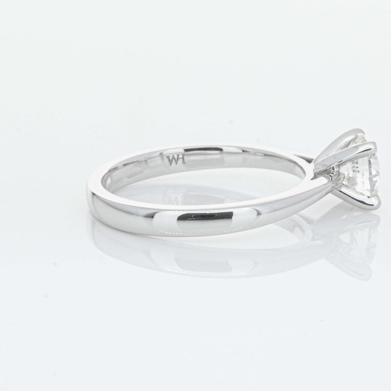 14ct White Gold 1.00ct Diamond Luna Ring-Ring-Walker & Hall