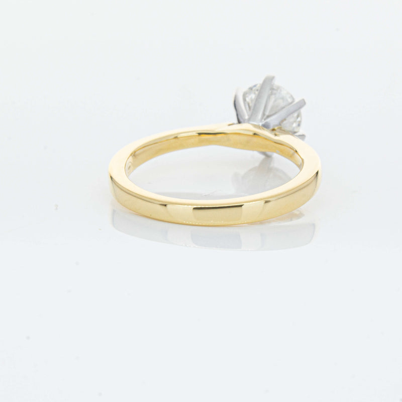 18ct Yellow Gold 1.50ct Diamond Capri Ring-Ring-Walker & Hall