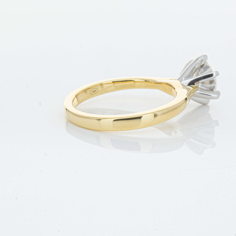 18ct Yellow Gold 1.50ct Diamond Capri Ring-Ring-Walker & Hall