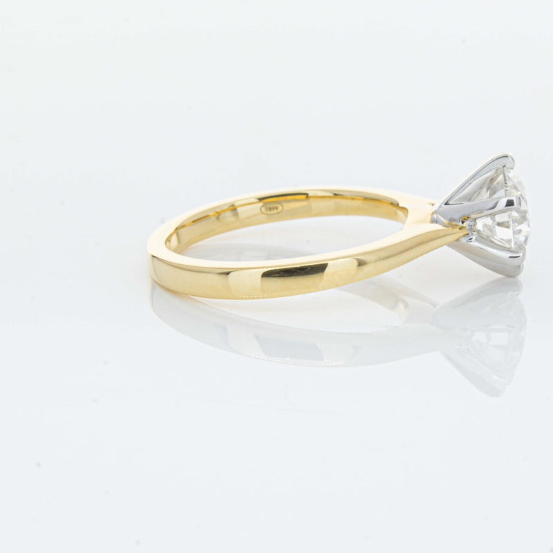 18ct Yellow Gold 1.50ct Diamond Capri Ring-Ring-Walker & Hall