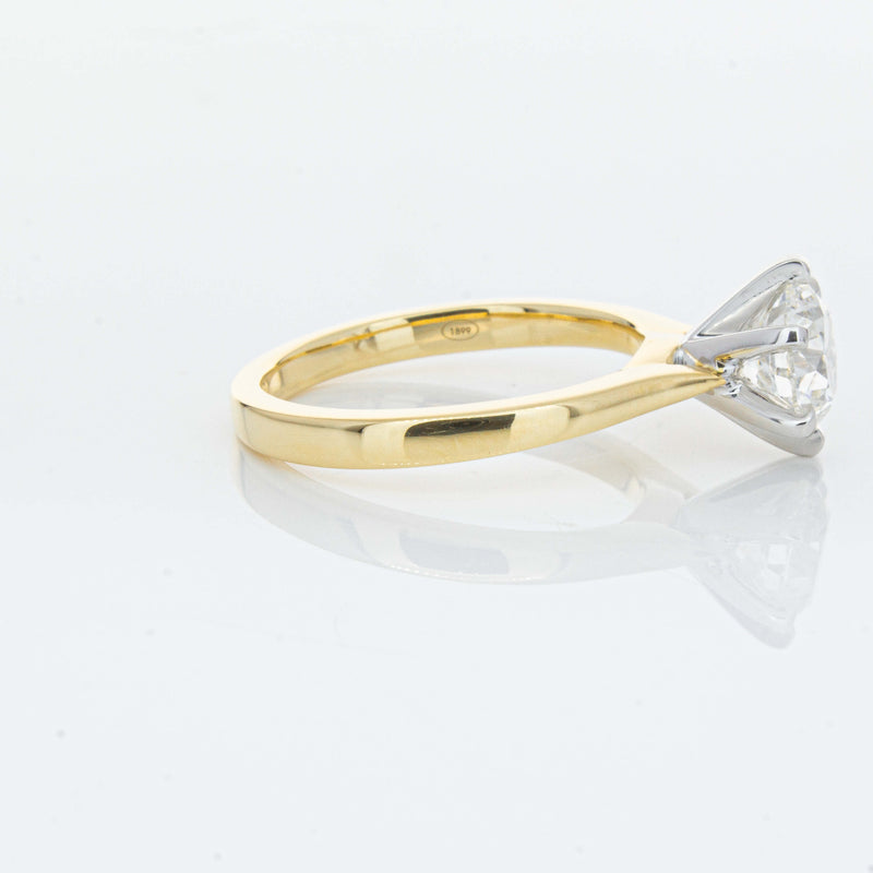 18ct Yellow Gold 1.50ct Diamond Capri Ring-Ring-Walker & Hall