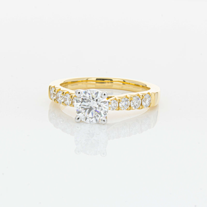 18ct Yellow Gold .90ct Diamond Phoenix Ring-Ring-Walker & Hall