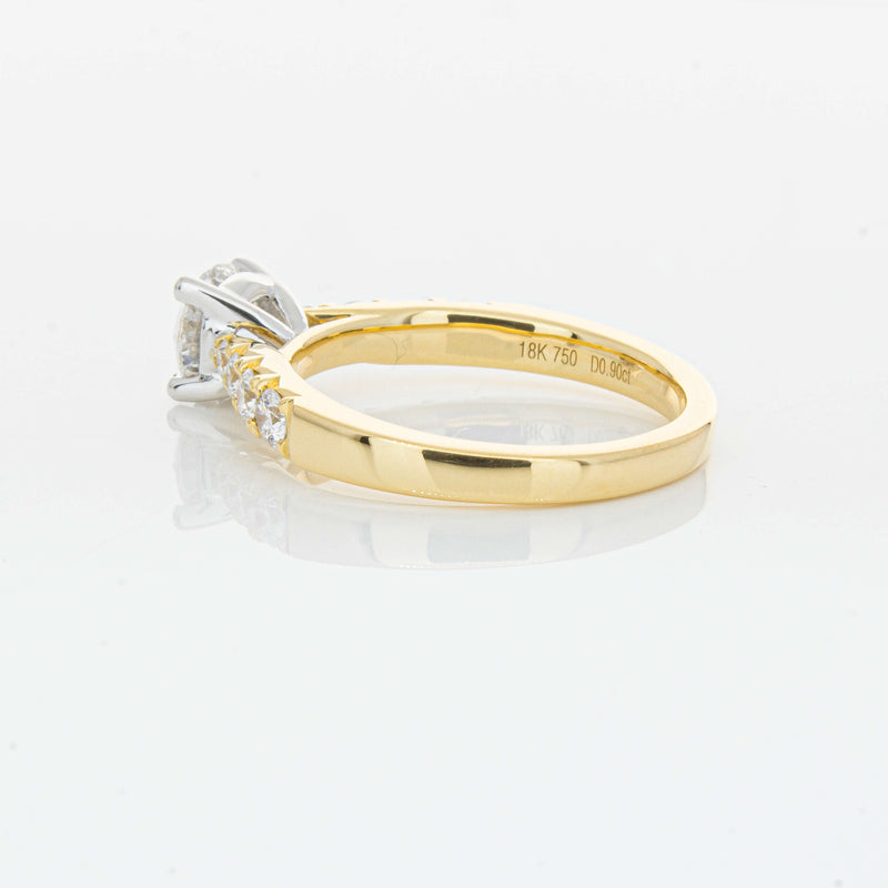 18ct Yellow Gold .90ct Diamond Phoenix Ring-Ring-Walker & Hall