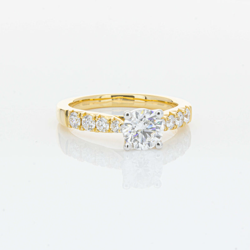 18ct Yellow Gold .90ct Diamond Phoenix Ring-Ring-Walker & Hall