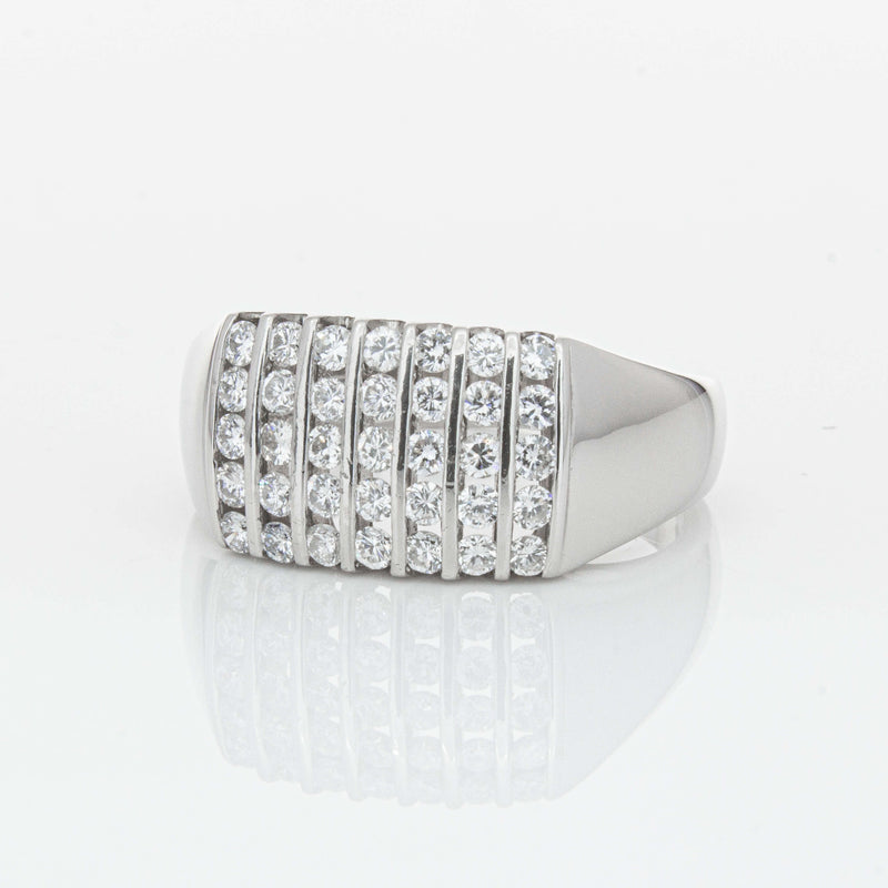 Deja Vu Platinum .70ct Diamond Ring-Ring-Walker & Hall