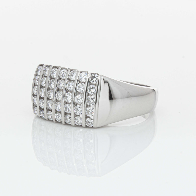 Deja Vu Platinum .70ct Diamond Ring-Ring-Walker & Hall