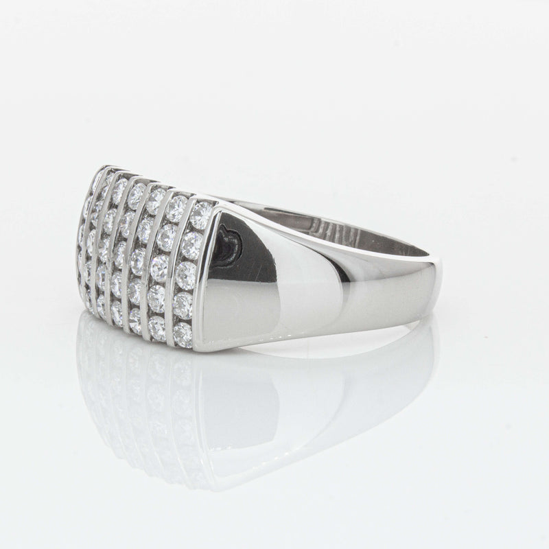 Deja Vu Platinum .70ct Diamond Ring-Ring-Walker & Hall