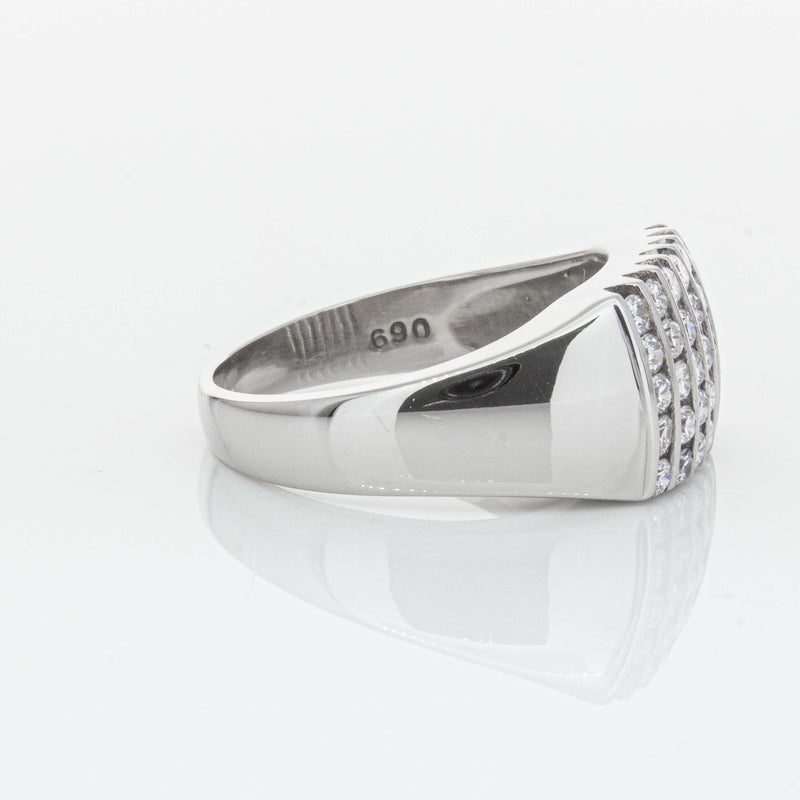 Deja Vu Platinum .70ct Diamond Ring-Ring-Walker & Hall