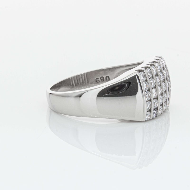 Deja Vu Platinum .70ct Diamond Ring-Ring-Walker & Hall