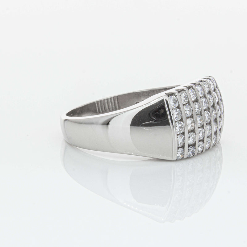 Deja Vu Platinum .70ct Diamond Ring-Ring-Walker & Hall