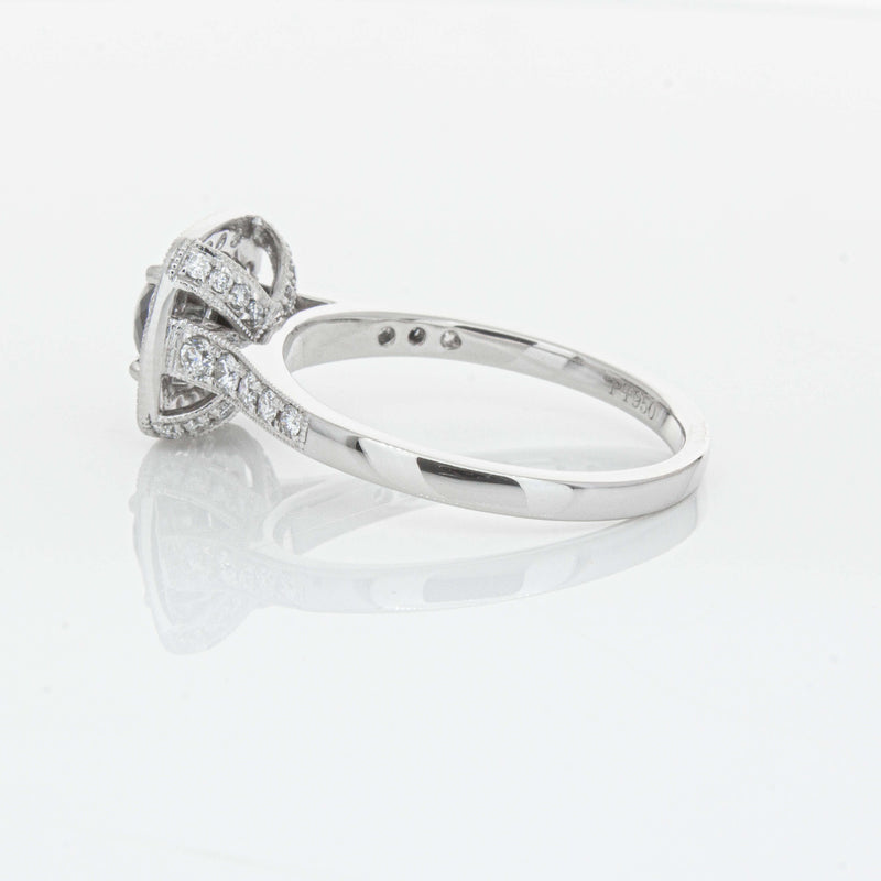 Platinum Black Diamond Aurora Ring-Ring-Walker & Hall