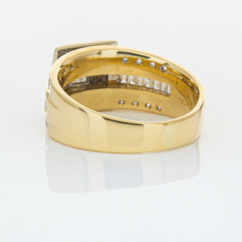 Deja Vu 18ct Yellow & White Gold 1.03ct Diamond Ring-Ring-Walker & Hall